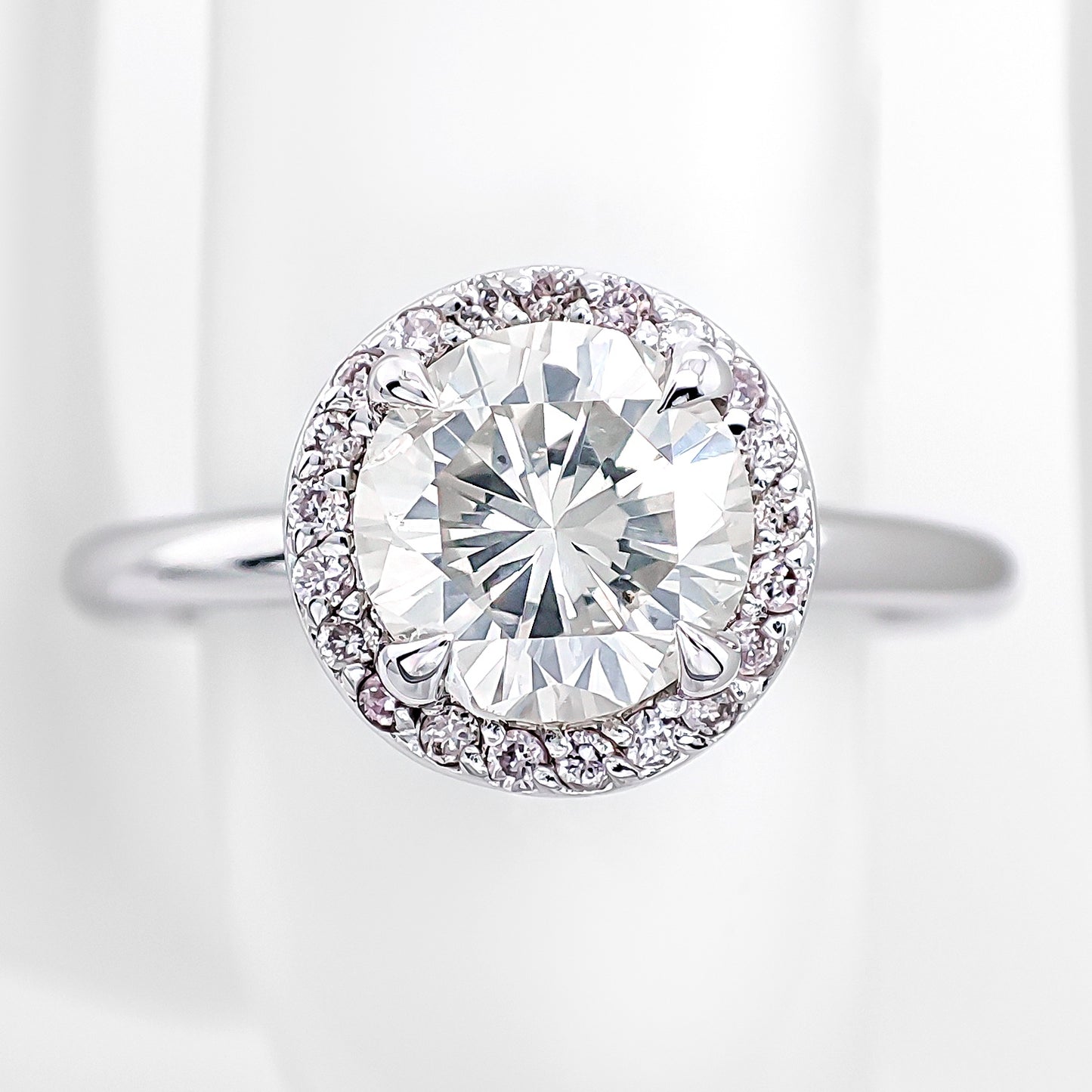 Round Diamond Engagement Ring (1.23CT TW)