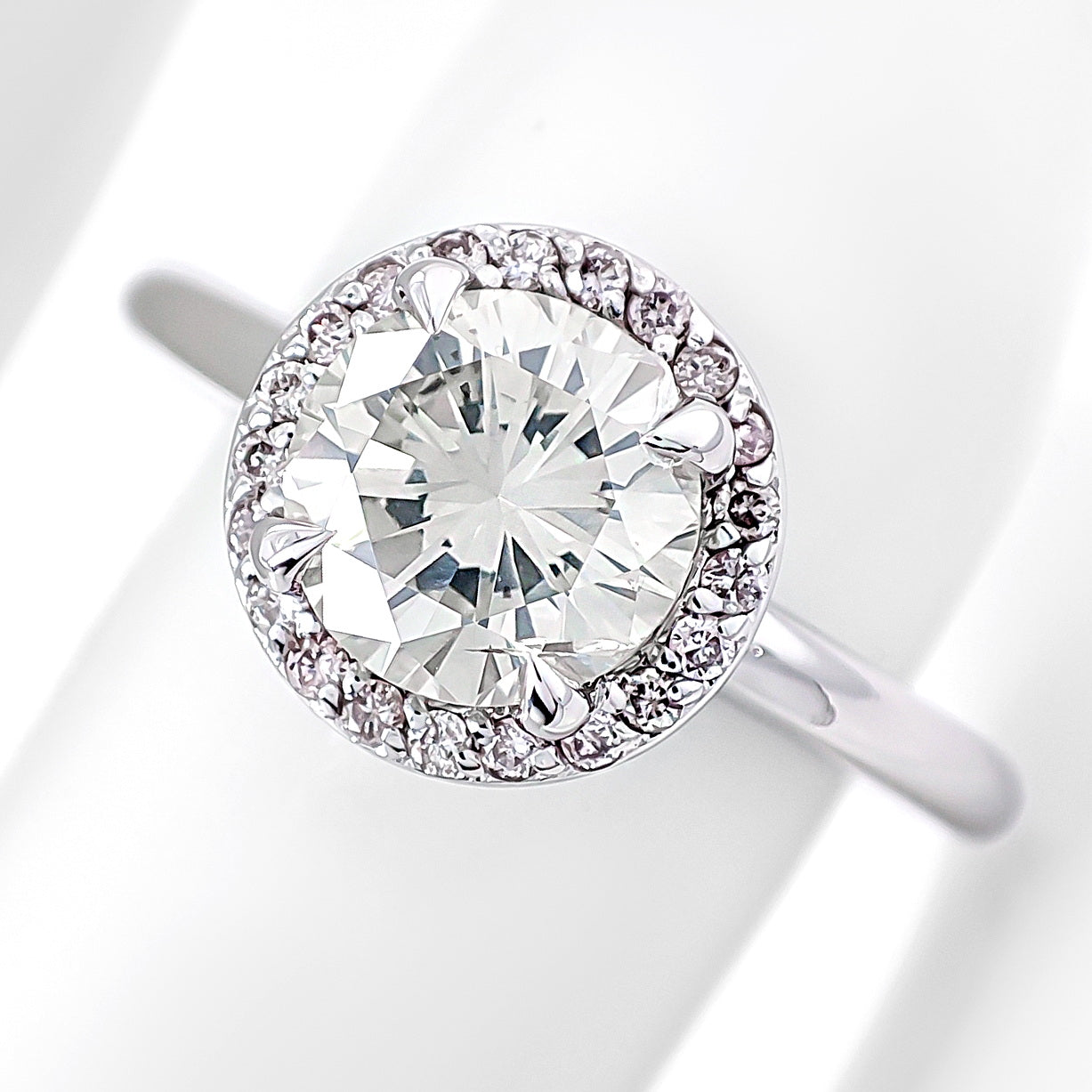 Round Diamond Engagement Ring (1.23CT TW)